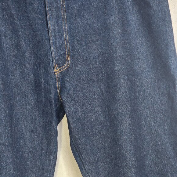 American Weekend Brand Medium Wash Straight Leg Cotton Denim Jeans Size 40x30 - Picture 6 of 16